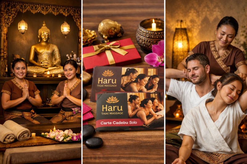 Offrir un massage thaï relaxant en amoureux en duo sur La Teste de Buch