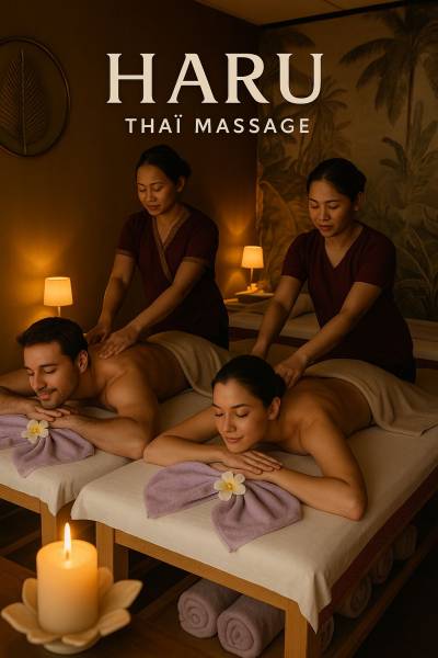 trouver un salon de massage thailandais en duo dans la même cabine près de Biganos